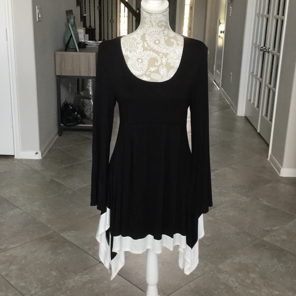 Asymmetrical Hemmed Dress